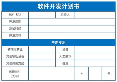 软件开发计划书免费版 高效启动项目，广告设计亮点突出